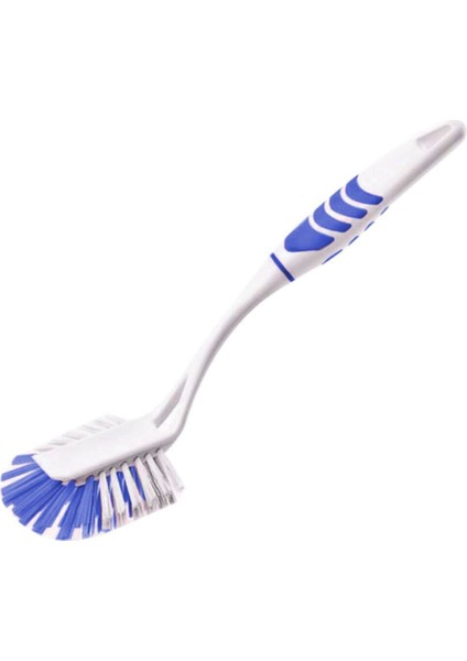 Uzun Saplı ve Yüksek Kaliteli Bulaşık Fırçası, Beyaz Renk