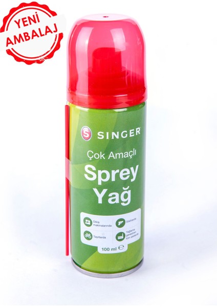Çok Amaçlı Sprey Yağ 100 ml - Dayanıklı ve Çok Yönlü Yağlayıcı
