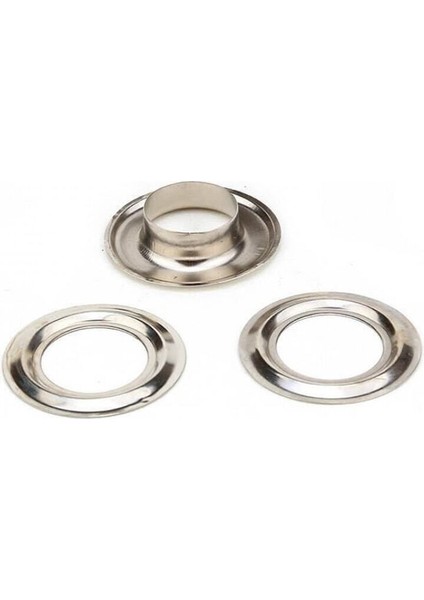 2 No Sac Pullu Kuş Gözü Kapsülü, Nikel, 100 Takım, Dayanıklı ve Güçlü Malzeme fiyatları