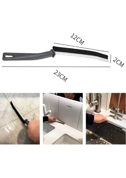 Renkli Dar Alan Temizlik Fırçası, Banyo ve Mutfak Için Ince ve Pratik Çözüm fırsatları