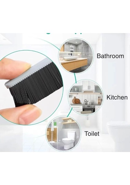 Renkli Dar Alan Temizlik Fırçası, Banyo ve Mutfak Için Ince ve Pratik Çözüm indirimleri