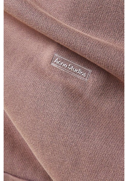 Unisex Rahat Kapüşonlu Üst - Mor - %100 Organik Pamuk-Fleece fırsatları