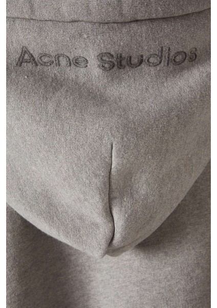 Kapüşonlu Cep Tüylü Hırka - Gri - %100 Pamuk Kumaş Içeriği fırsatları