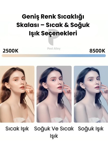 Profesyonel Stüdyo Işıklı Telefon Tripodu fiyatları
