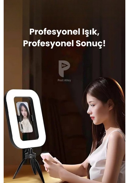 Profesyonel Stüdyo Işıklı Telefon Tripodu modelleri