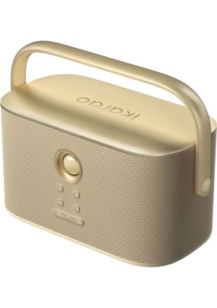 Shell S2 Altın Taşınabilir Karaoke Makinesi 140W Çift Mikrofonlu, Bluetooth fiyatları