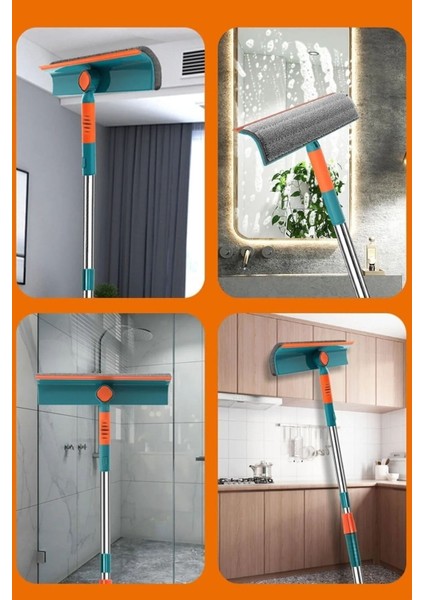 Dönebilen ve Uzayabilen Cam Temizleme Paspası, Pratik Kullanım Sağlar fiyatları