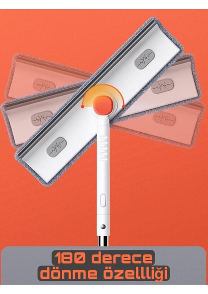 Dönebilen ve Uzayabilen Cam Temizleme Paspası, Pratik Kullanım Sağlar