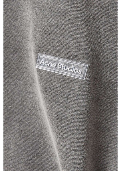 Siyah Crewneck Relaxed T-Shirt - %100 Organik Pamuk - Vintage Yıpranmış Etki fırsatları