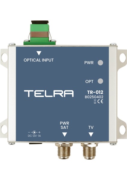TR-012 - Fiber Optic Receiver Sat 950-2150 Terr 47-864