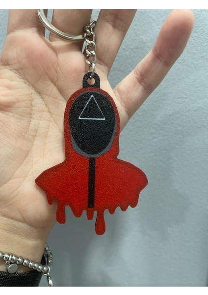 Squid Game Sevimli Figür Karakter Anahtarlık