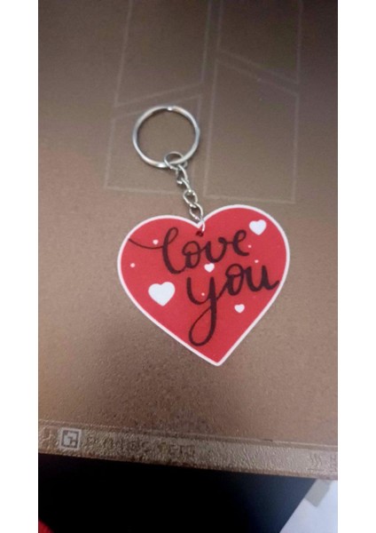 Love You Sevimli Figür Karakter Anahtarlık
