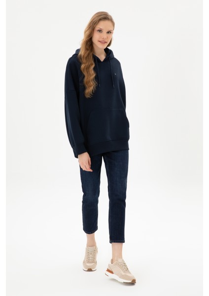 Kadın Lacivert Sweatshirt 50313567-VR033 fırsatları