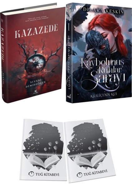 Kaybolmuş Ruhlar Sarayı 1 Kraliçenin Kızı Ciltli ve Kazazede 3 Ciltli Şevval Demirdöğer 2li Set + Hediyeli