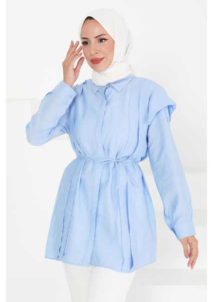 Bebe Mavi Tesettür Tunik 27435 fırsatları