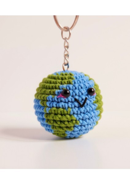 Dünya Anahtarlık & Çanta Süsü Seti