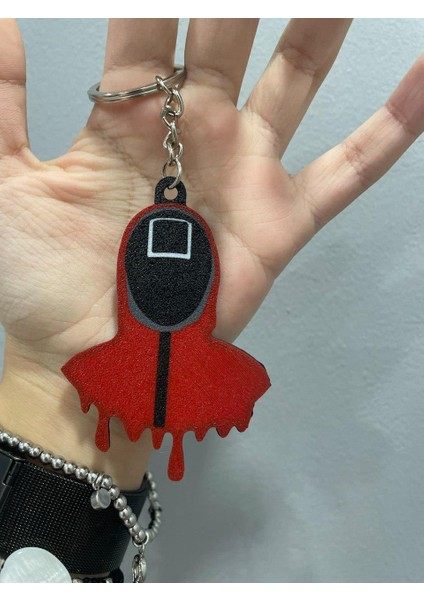 Squid Game Sevimli Figür Karakter Anahtarlık