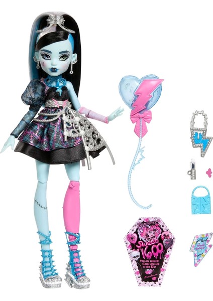 Monster Hi̇gh Havalı Doğum Günü Seri̇si̇ Frankiestein JBG75