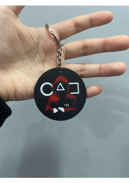 Squid Game Sevimli Figür Karakter Anahtarlık