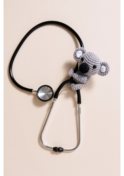 Koala Steteskop Süsü, Sevimli Stetoskop Süs, Doktor Için Hediye