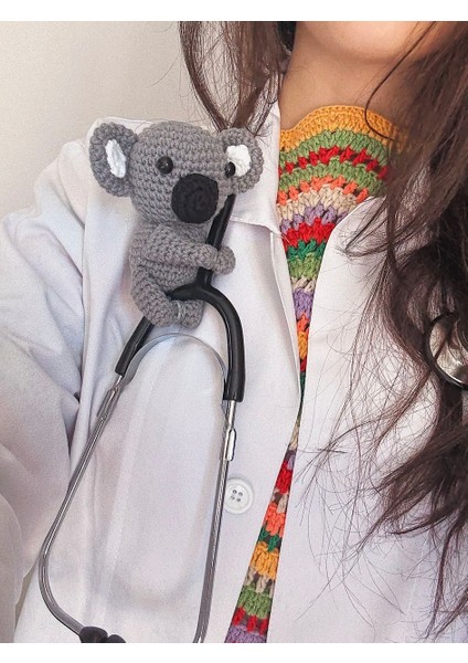 Koala Steteskop Süsü, Sevimli Stetoskop Süs, Doktor Için Hediye