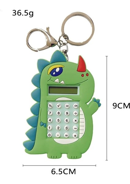 Hesap Makinesi Dino Mini Anahtarlıklı Labirent Oyunlu / Haki fiyatları