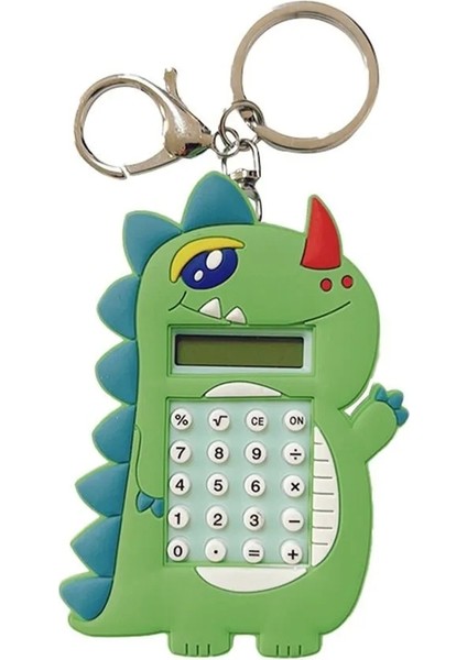 Hesap Makinesi Dino Mini Anahtarlıklı Labirent Oyunlu / Haki modelleri