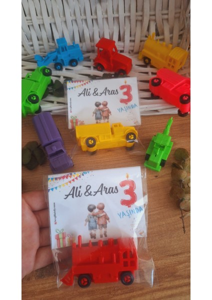Sevgiliatolyemm Mutluluk Getirmesi Dileğiyle Kartlı Oyuncak Taşıtlar 10 Adet Doğum Günü,Parti,Kur-an,Mevlüt,okul Tatil Hediyelikleri modelleri
