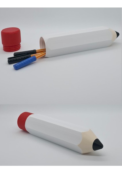 Cevizdizayn Kalem Kalemlik – Hexa Kalemlik – Kalem Kutusu 5X5X22CM Altıgen Kalemlik