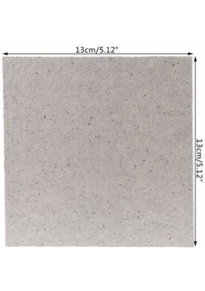 Yansıtıcı Mika Levha, Mikrodalga, 13X13CM, Güçlü ve Dayanıklı, Güzel Tasarım