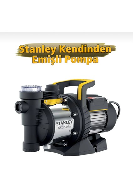 SXGP900XFE Kendinden Emişli Jet Pompa 900 Watt