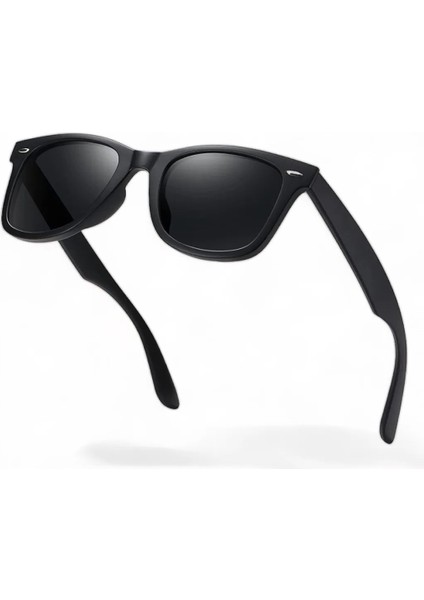 Wayfarer Siyah Erkek Güneş Gözlük Parlak Çerçeve Çapraz Kesim fiyatları