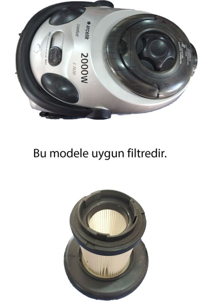 S 7420 Comfort Filtre Beyaz - Temiz ve Yüksek Performanslı Hava Filtresi