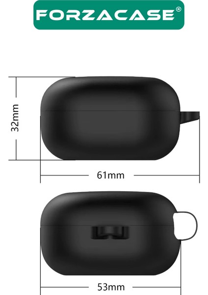 Samsung Galaxy Buds 2 ile Uyumlu Anahtar Askılıklı Bluetooth Kulaklık Kılıfı - FC1107 indirimleri