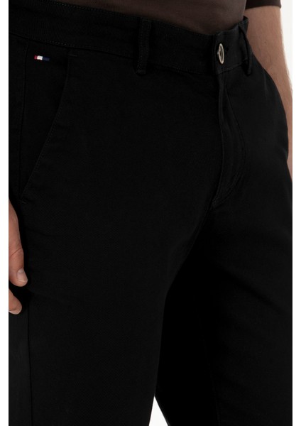 Erkek Siyah Pantolon (Kanvas-Chino) 50316831-VR046 indirimleri