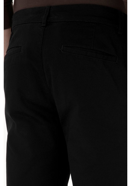 Erkek Siyah Pantolon (Kanvas-Chino) 50316831-VR046