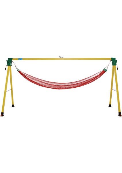 Katlanabilir Portatif Çantalı Hamak Kırmızı