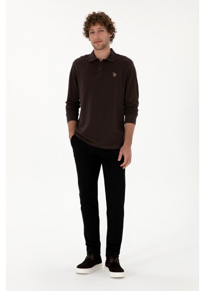 Erkek Siyah Pantolon (Kanvas-Chino) 50316831-VR046