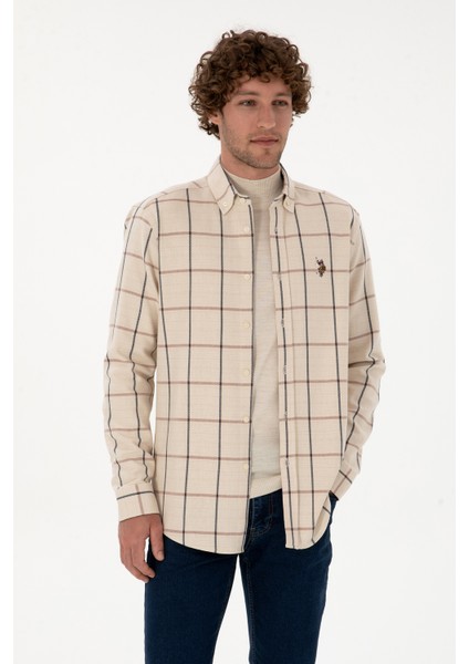 Erkek Bakır Gömlek Desenli 50316617-VR182 modelleri