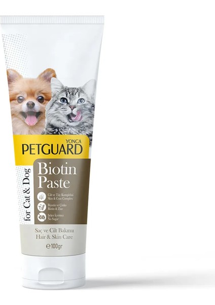 Petguard Biotin Paste Tüy Dökümü Önleyici