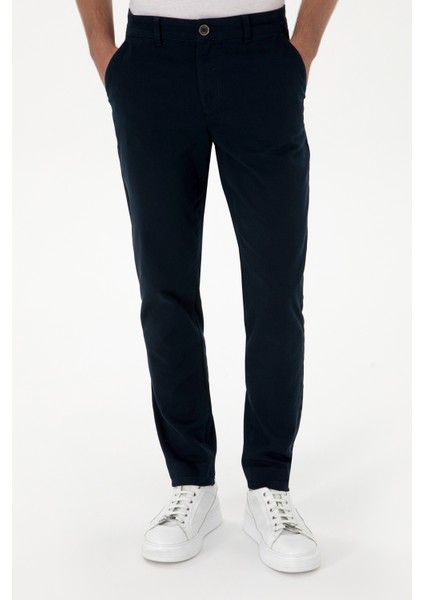 Erkek Lacivert Pantolon (Kanvas-Chino) 50316831-VR033 fiyatları
