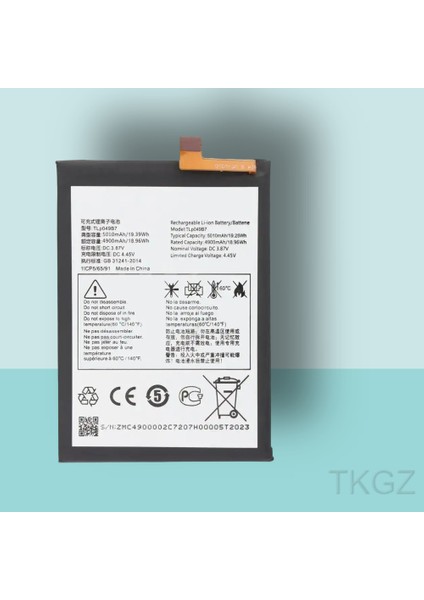 - Tcl 30 Plus - TLP049B7 - Batarya Pil Orijinal Sıfır