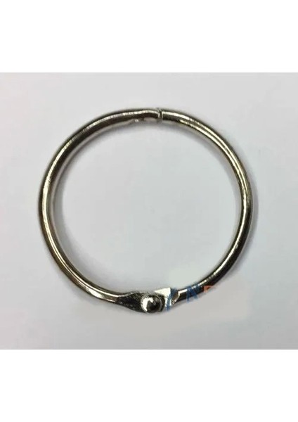Kilitli Yuvarlak Halka, 2,5cm - 100 Adet