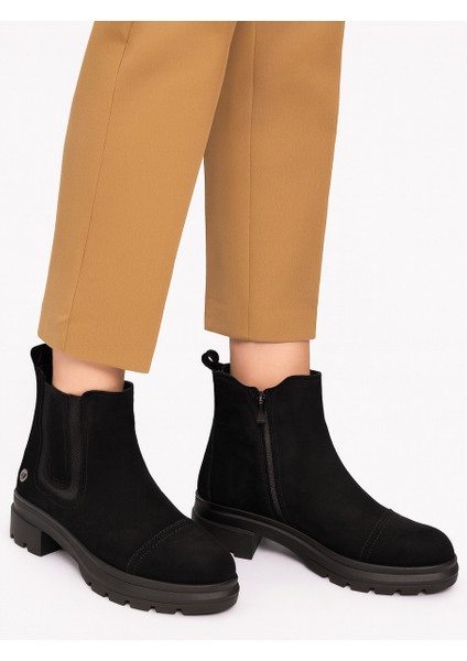 D25KB-1660 Kadın Deri Bot