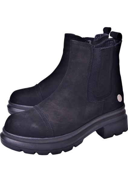 D25KB-1660 Kadın Deri Bot modelleri