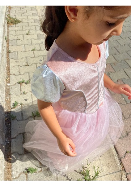 Çocuk Pembe Prenses Kostümü