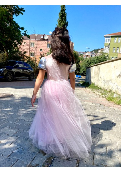 Çocuk Pembe Prenses Kostümü