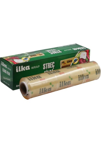 Wrap Kutulu Streç Film 30X300M 8 Mikron
