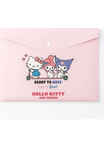 Hello Kitty And Friends A4 Çıtçıt Dosya fiyatları