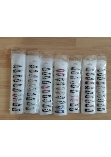 Kız Bebek ve Çocuk Küçük 10LU Çıtçıt Toka